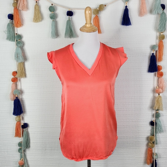kate spade Tops - Kate Spade Flutter Sleeve Top